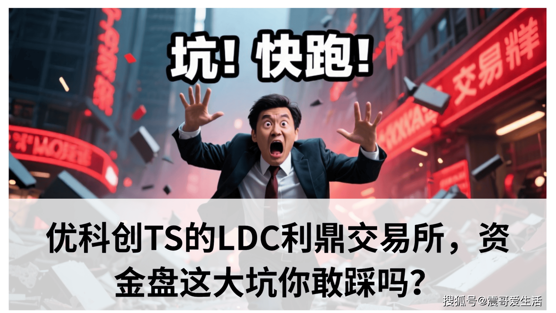 优科创TS的LDC利鼎交易所,资金盘这大坑你敢踩吗?