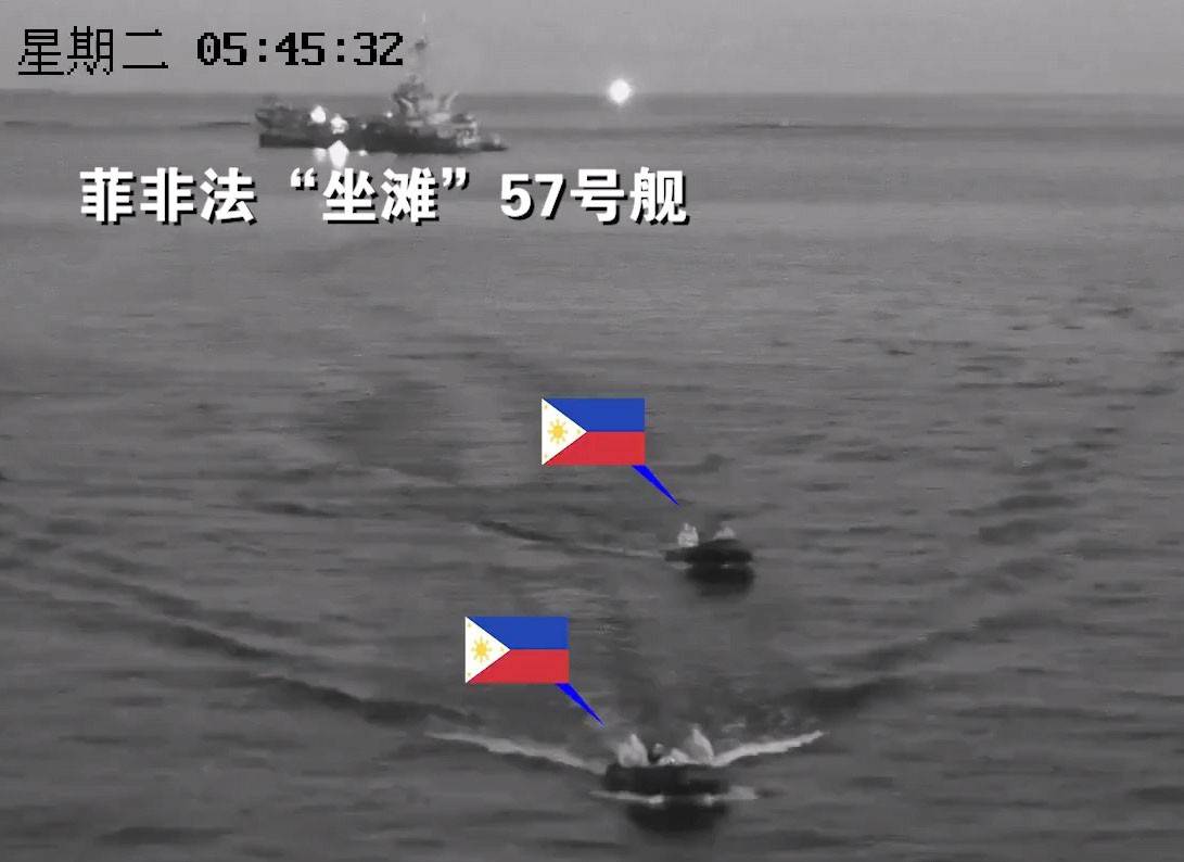 仁爱礁处于中方管控之下，菲律宾低头求放行，一切得按中方规矩来