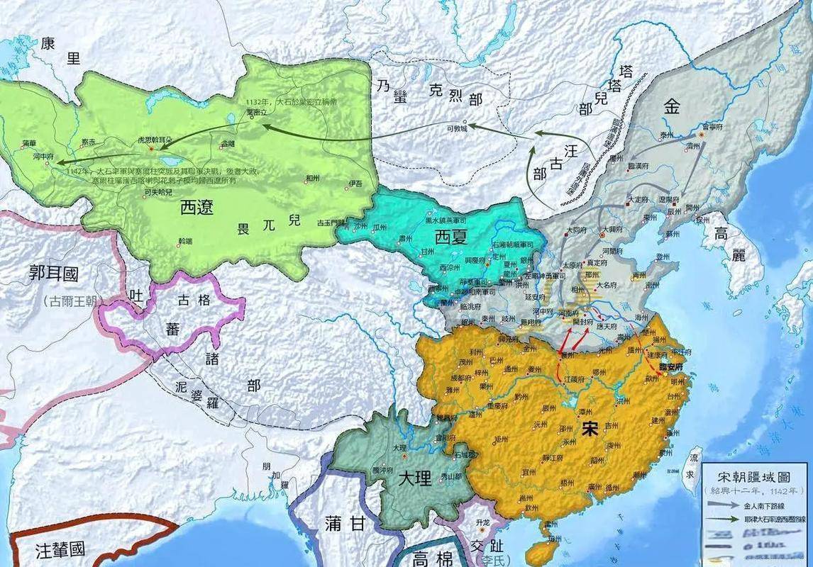 花钱买和平,宋朝都向哪些政权,交纳过“岁币”?